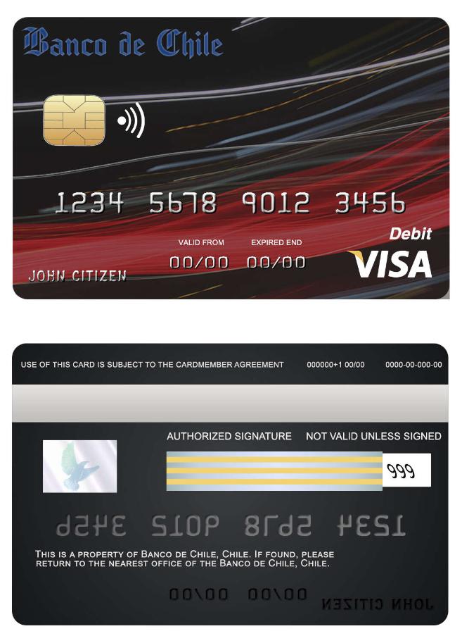 chile Banco de Chile bank visa card